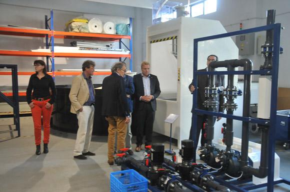 荷蘭布拉邦省的省長(zhǎng)、下屬巿長(zhǎng)及企業(yè)家蒞臨我們公司