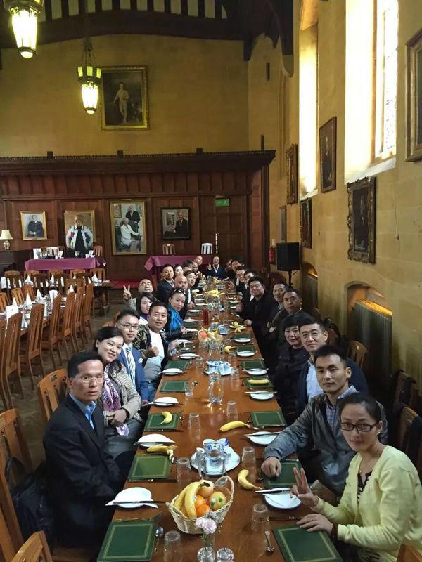 中國(guó)實(shí)體企業(yè)家走進(jìn)牛津