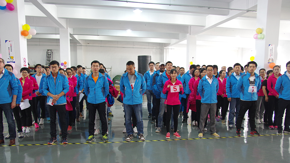 公司周年慶指壓板跳大繩活動