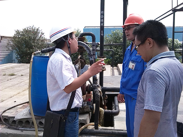 走訪日本某新能源材料有限公司廢水處理工程項(xiàng)目