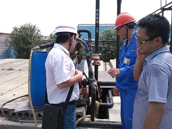 走訪上海某汽車傳動(dòng)件公司廢水處理項(xiàng)目