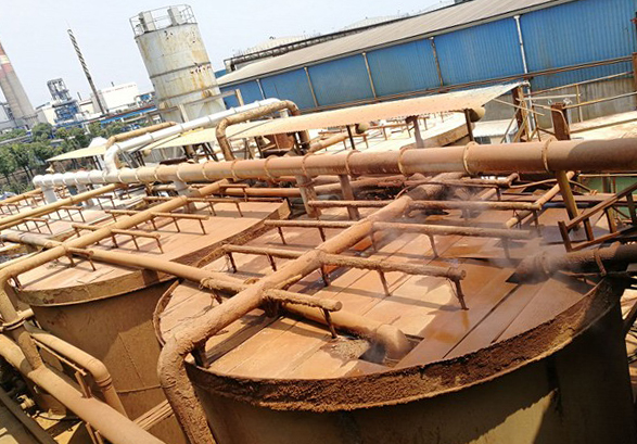 走訪江蘇某鈦業(yè)集團公司二氧化鈦廢水處理項目