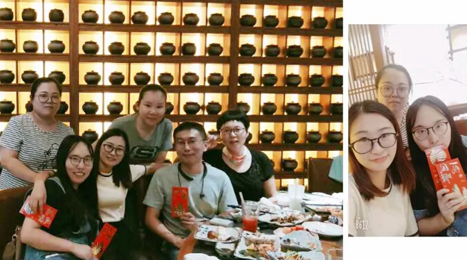 依斯倍環(huán)保聚餐活動歡聲笑語，還有紅包拿哦