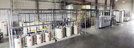 依斯倍環(huán)保吉利控股污水處理工程現(xiàn)場(chǎng)