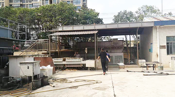 廣東廣州某公司機(jī)加工廢水處理工程