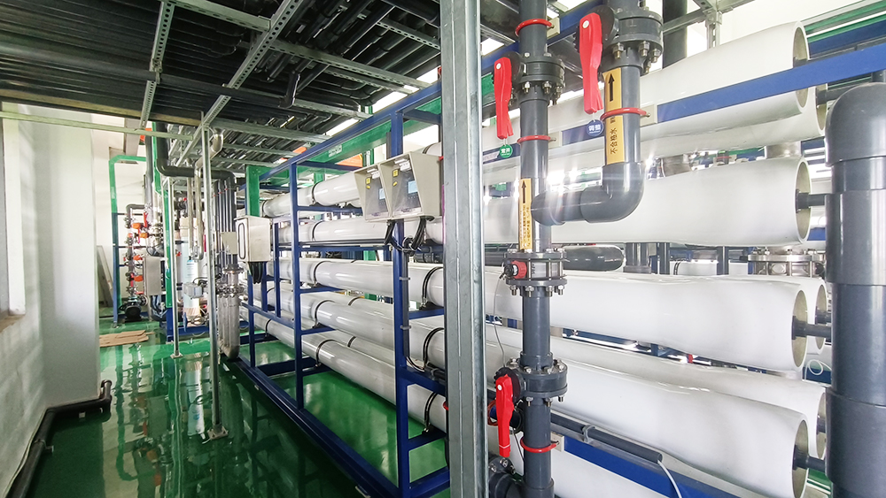 中鐵高鐵涂裝廢水處理工程現(xiàn)場(chǎng)