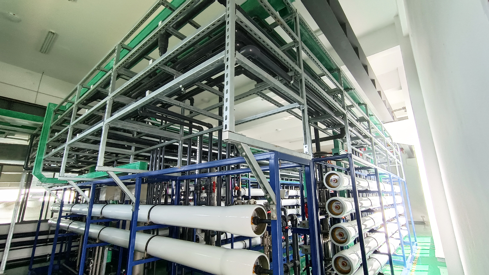 新美光電子半導(dǎo)體廢水處理零排放工程