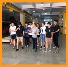 天津大學小伙伴參觀依斯倍環(huán)保