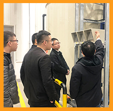 中廣核集團(tuán)領(lǐng)導(dǎo)蒞臨依斯倍環(huán)保參觀指導(dǎo)