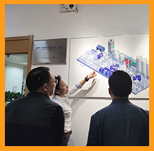 單仁資訊集團(tuán)董事長(zhǎng)單仁蒞臨依斯倍環(huán)保參觀指導(dǎo)