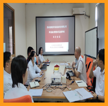 2022兩化融合管理體系監(jiān)督審核末次會議在依斯倍二樓會議室順利召開